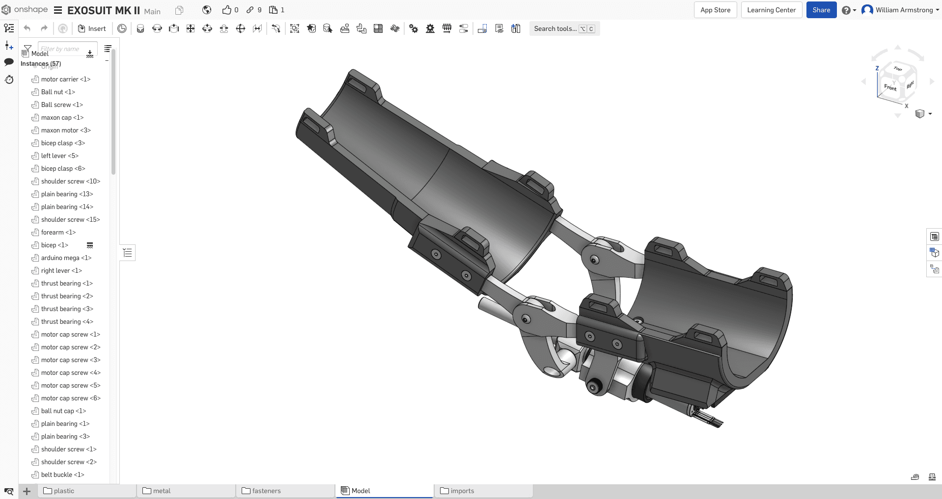 Prosthetic Exoskeleton